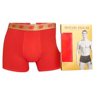 CR7官方正品C罗同款纯棉男士红内裤本命年马年美式运动平角内裤