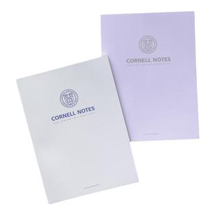 【百词斩文创】A4康奈尔笔记本5色可选复古墨绿藏青暗红装订学院高效5R学习法ins风加厚学生简约书写道林纸