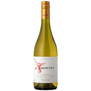 【自营】montes蒙特斯天使珍藏莎当妮干白葡萄酒750ml*1智利进口