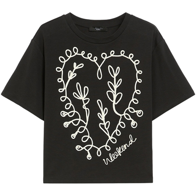 【春夏新降】Weekend MaxMara 2025女装棉质短袖T恤衫5941055206&