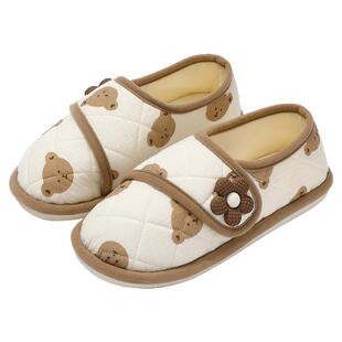 月子鞋冬孕妇保暖包跟软底产后厚底棉拖鞋春季薄款十月份防滑四季