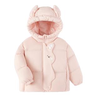 品牌童装儿童羽绒服女童男童2025冬新款上衣宝宝加厚保暖洋气外套