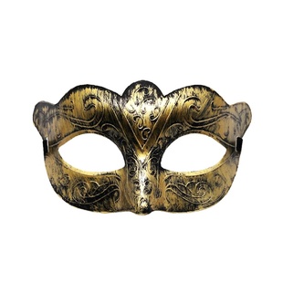 万圣节男女半脸公主古风面具复古绅士帅气化妆舞会网红直播同款