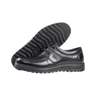 静电鞋男加油站油库中石油防静电工作鞋真牛皮防静电皮鞋软底轻便