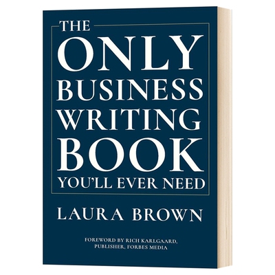 精装 如果你只需要一本商务写作书 必须选这本 英文原版 The Only Business Writing Book You'll Ever Need 英文进口书