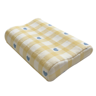 乳胶枕套40cmx60cm冬季牛奶绒30x50家用成人记忆44x27儿童枕头套