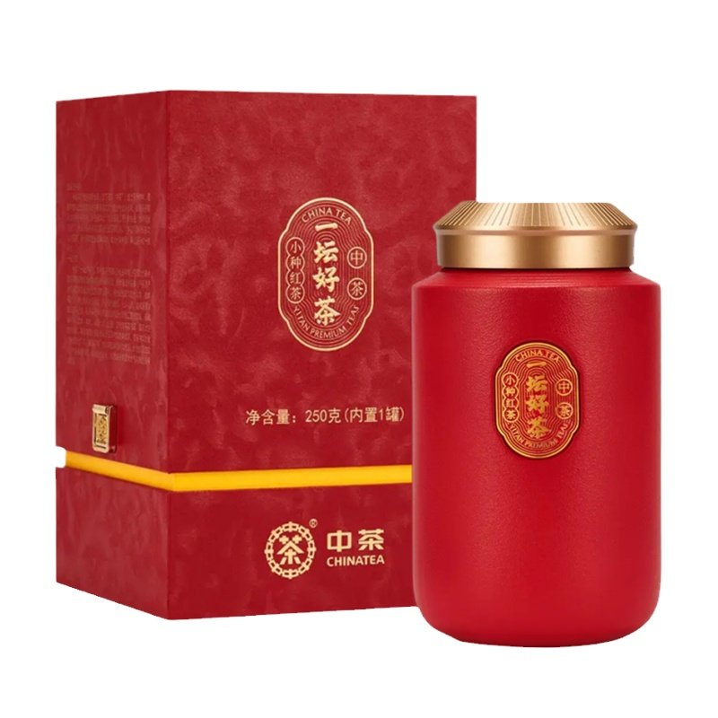 中茶海堤正山小种红茶红坛特级