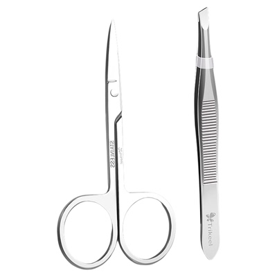 眉毛夹套装修眉毛剪刀套装拔钳小镊子工具专用眉夹套装全套男女士