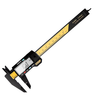 得力数显游标卡尺电子高精度珠宝文玩翡翠手镯数字尺寸测量专用尺