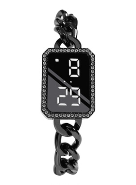 现货网红女士手表手链镶钻方形触