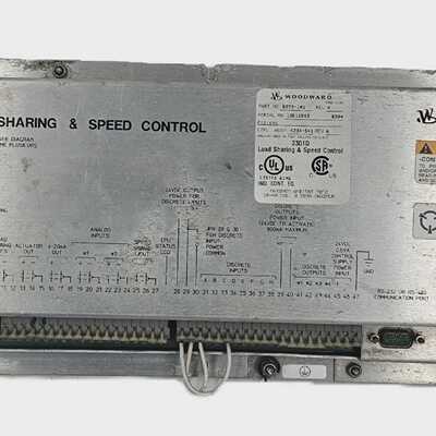 WOODWARD LOAD SHARING & SPEED CONTROL 8273-101 REV H [FAST S
