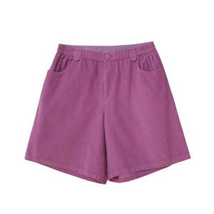 木子理想大码女装多巴胺大短裤胖mm夏季A版宽松遮肉五分裤200斤