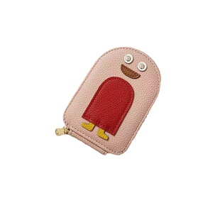 新款卡通企鹅小巧可爱国潮风琴卡包多卡位证件包大容量卡片收纳包