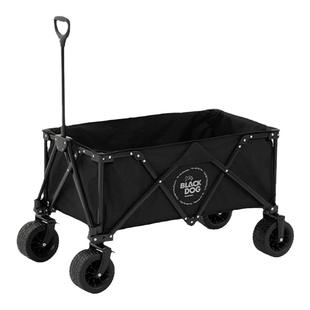 BLACKDOG黑狗露营车推车户外野营手拉车摆摊桌板折叠小拖车营地车