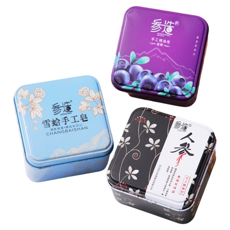 参造手工精油皂玫瑰人参洁面沐浴