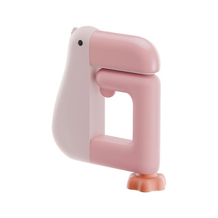 可爱鸭书包挂钩学生课桌书边免打孔便携可固定办公室桌面挂包神器