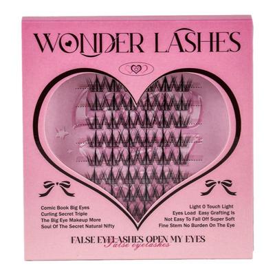 犬系分段式自然漫画眼假睫毛