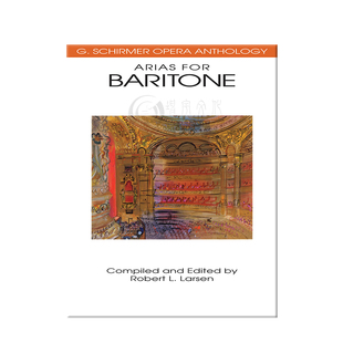 男中音咏叹调曲集 希尔默原版乐谱书 Arias for Baritone HL50481100