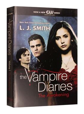 英文原版小说 The Vampire Diaries The Awakening  吸血鬼日记 觉醒 热播电影原著 英文版
