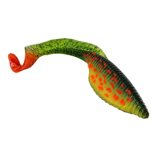ESFISHING巨尾龙路亚软饵大尺寸卷尾蛆12厘米15.6克石斑龙趸lure