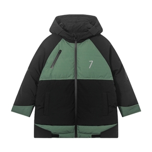 【商场同款】马拉丁童装儿童羽绒服年冬装新款男童中长款羽绒服