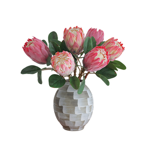 侘寂风仿真帝王花假花客厅餐桌花装饰摆件家居高档插花道具花艺