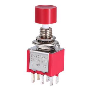 钮子开关MTS-102 202摇头摇臂拨动转换2档3位6mm9脚 12脚防水帽