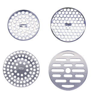 地漏过滤网304不锈钢隔头发防堵塞垃圾大排量淋浴阳台卫生间室外
