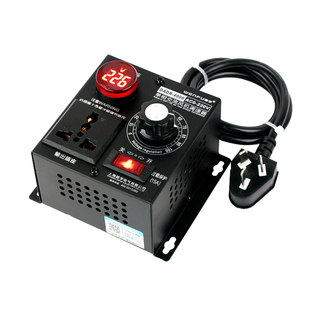 4000W大功率可控硅电子调压器电机风扇电钻变速调速器调温器220V