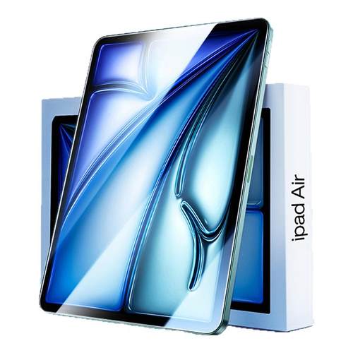 品胜适用iPad11Air7钢化膜2025新款air6苹果mini7平板pro保护第9十10代屏幕11寸贴膜2024全屏10.2高清4防指纹