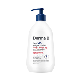 Derma:B得妈贝亮白修护保湿身体乳400ml修护屏障敏肌适用韩国进口
