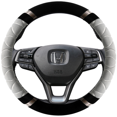 本田冬季短毛绒方向盘套防滑保暖