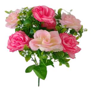 仿真花束塑胶花人造花干花摆件假花塑料花客厅假花混合插花装饰花