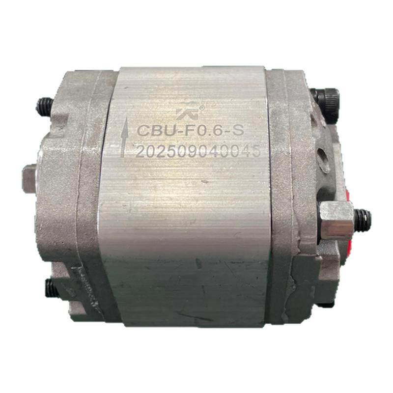 齿轮泵CBU-F0.6S左旋顺时针旋转叉车齿轮泵，合力中力诺力等同款