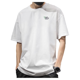 安踏短袖纯棉t恤男款2026夏季新款官方旗舰男士圆领宽松棉半袖衫