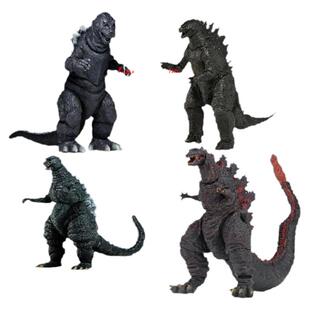 NECA原子机械哥斯拉 手办大战金刚电影红莲怪兽可动模型摆件 玩具