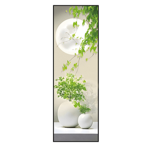 玄关装饰遮丑墙贴画3d立体壁画挂画自粘客厅入户门过道走廊墙壁纸