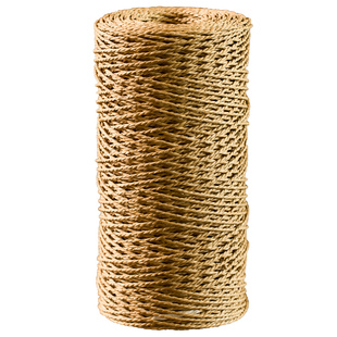 礼品生日蛋糕捆扎线卷团牛皮纸绳子绑带编制复古糖盒配件包装纸绳