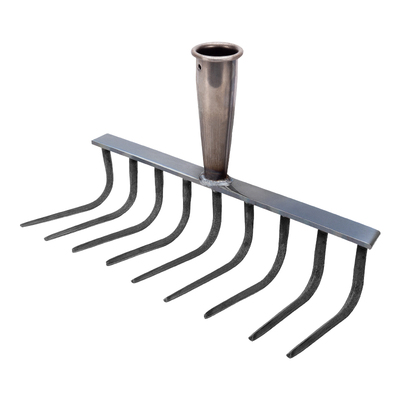 手握铁耙子除草神器工具农具农用