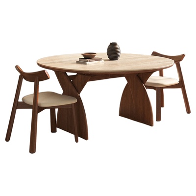 2025新款洞石岩板餐桌可伸缩折叠