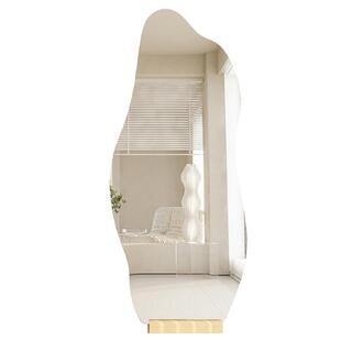 LED智能全身镜化妆云朵镜子穿衣壁挂服装店不规则异形带灯落地镜