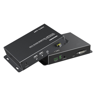 迈拓维矩 MT-GD01DM KVM光端机DVI带usb键盘鼠标同时传输20公里无压缩远程开关机独立音频单模LC光纤延长器