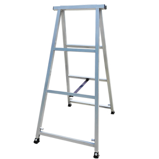 楼梯人字梯工程专用可行走伸缩加厚折叠升降装修超轻便家用铁梯子