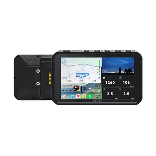 HFK HC50 RM快拆智能车机摩托车行车记录仪2K双摄Carplay导航夜视