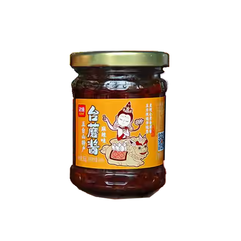 灵境五台山台蘑酱165g伴手礼