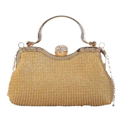 正版高品质镶钻宴会手拿包女名媛婚礼妈妈手提包旗袍包晚宴手拎包