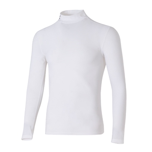 安德玛UA男装长袖T恤HeatGear男半高领训练运动服速干弹力紧身衣