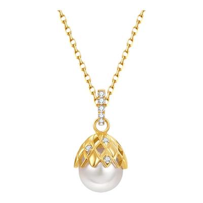 LynnHavenAkoya珍珠18K金耳饰