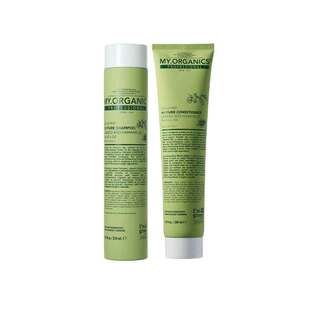 myorganics有机纯净洗发水护发素套组头皮抗老滋养柔润修护发丝