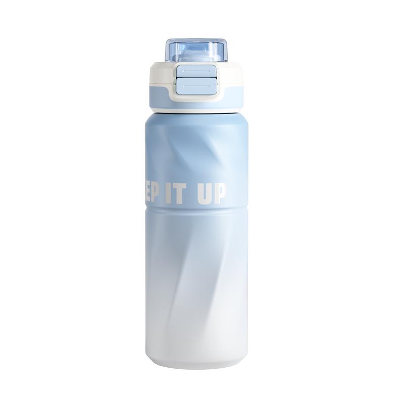 bablov大容量保温杯学生上学运动水杯女生吸管高颜值新款便携杯子